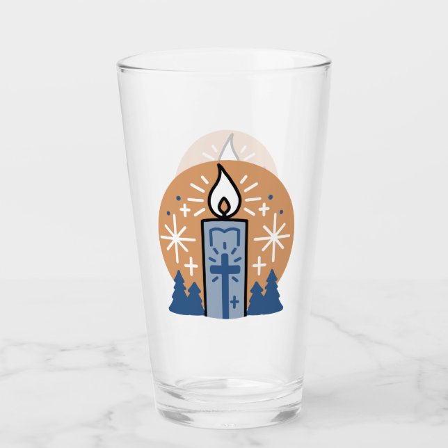 Let Faith Shine Bright Glass (Front)