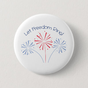 Let Freedom Ring 2 Inch Round Button