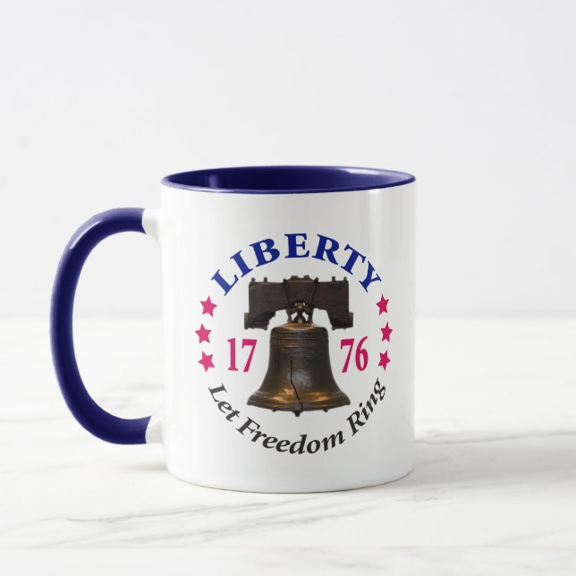 LET FREEDOM RING COFFEE MUG (Left)