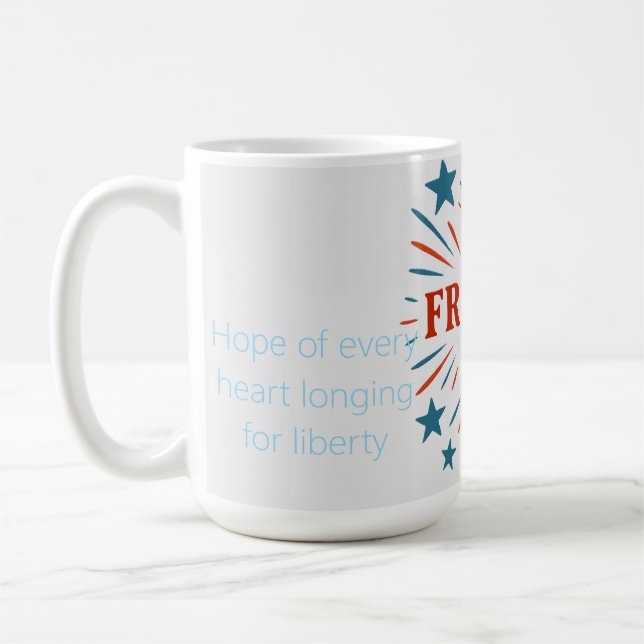 Let Freedom Ring Coffee Mug (Left)