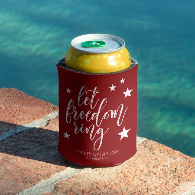 Let Freedom Ring | Fourth of July Party  Can Coole Can Cooler (In Situ Pool)