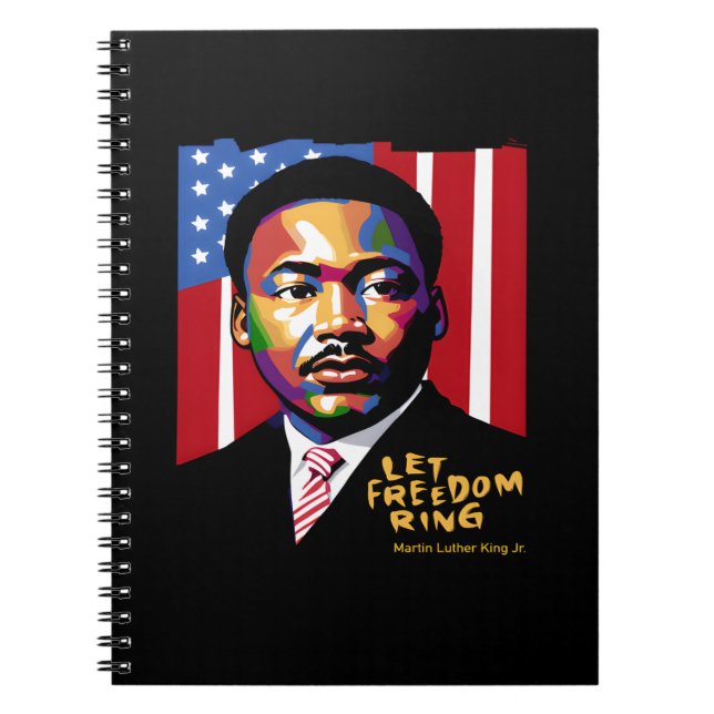 Let Freedom Ring Funny Quote Notebook (Front)