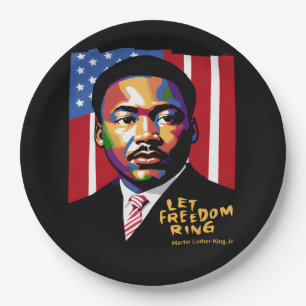Let Freedom Ring Funny Quote Paper Plate