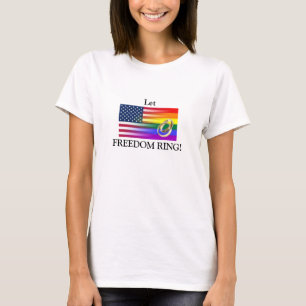Let freedom ring marriage equality Tshirt