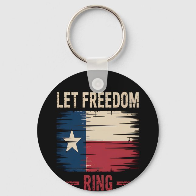 Let Freedom Ring Viral Sloth Keychain (Front)