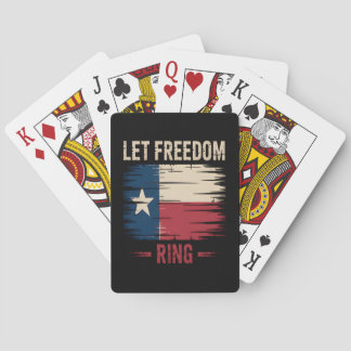 Let Freedom Ring Viral Sloth Playing Cards