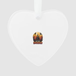 Let Get Smashed Halloween Haunted Castle Witches P Ornament