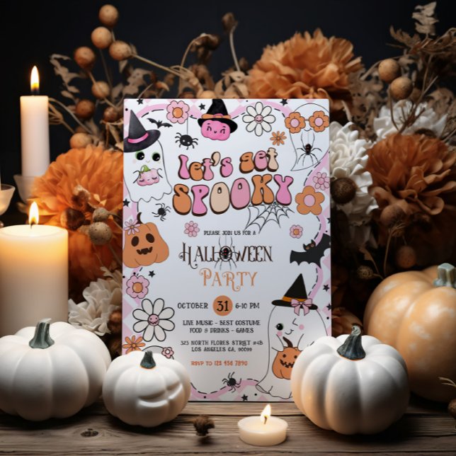 Le't Get Spooky Halloween Party Invitation (Creator Uploaded)
