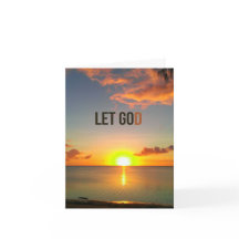 Let Go and Let God Card