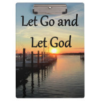 LET GO AND LET GOD SUNSET