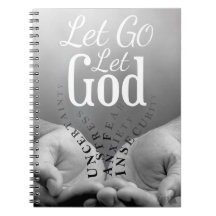 Let Go Let God Notebook