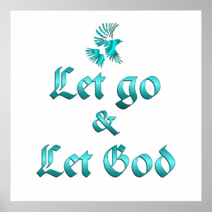 Let Go Let God Poster