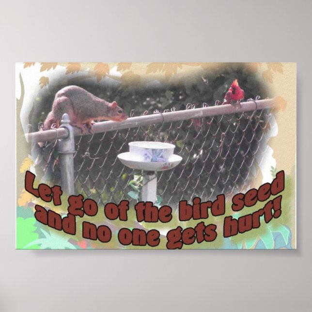 Let go & no one gets hurt! poster (Front)