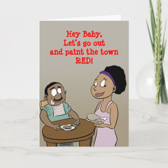 Let Go Out Tonight Card (Front)