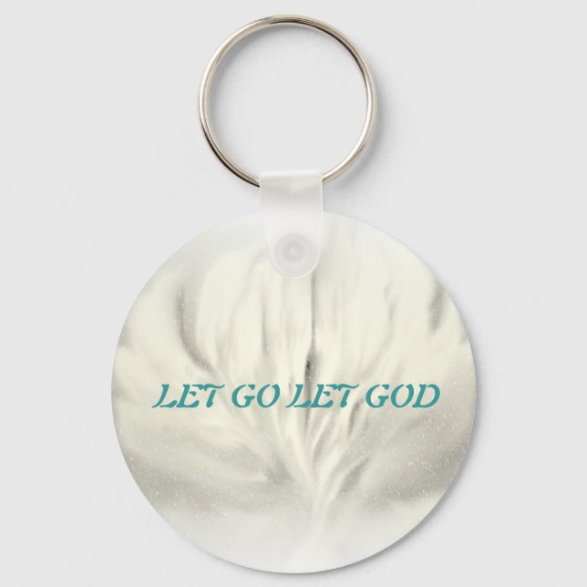 Let God Let God, keychain (Front)
