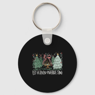 Let Heaven & Nature Sing Christmas Baby Jesus Keychain