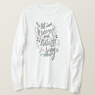Let Heaven Sing Long Sleeve Women's Shirt