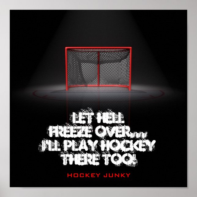 LET HELL FREEZE OVER POSTER (Front)