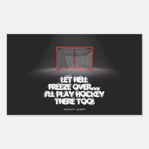 LET HELL FREEZE OVER STICKER