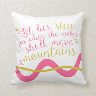 Let Her Sleep Pillow