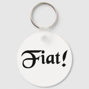 Let it be done! keychain