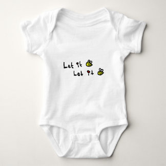 Let it Bee Baby Bodysuit