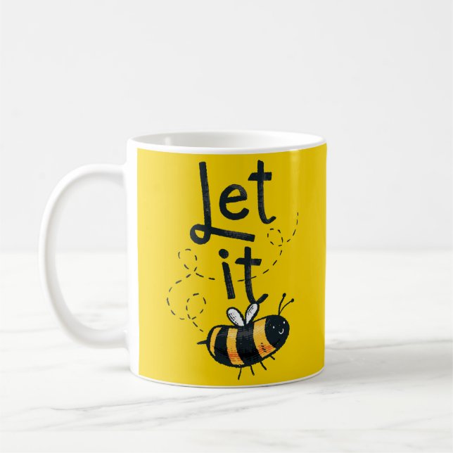 Let it Bee Coffee Mug (Left)