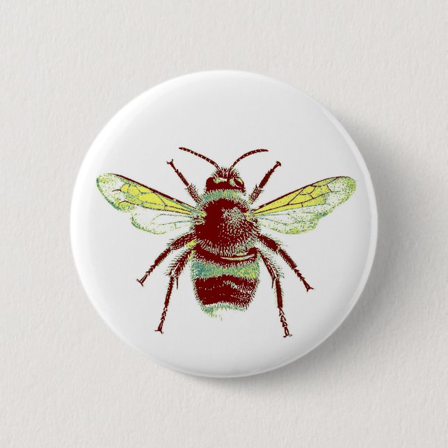 Let it Bee Pin (Front)