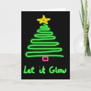 Let it Glow Holiday Card