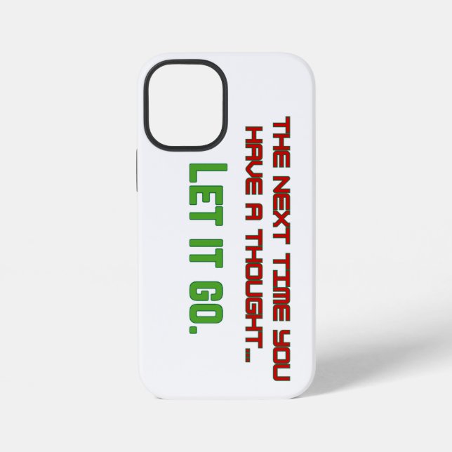 Let it go iPhone case (Back)