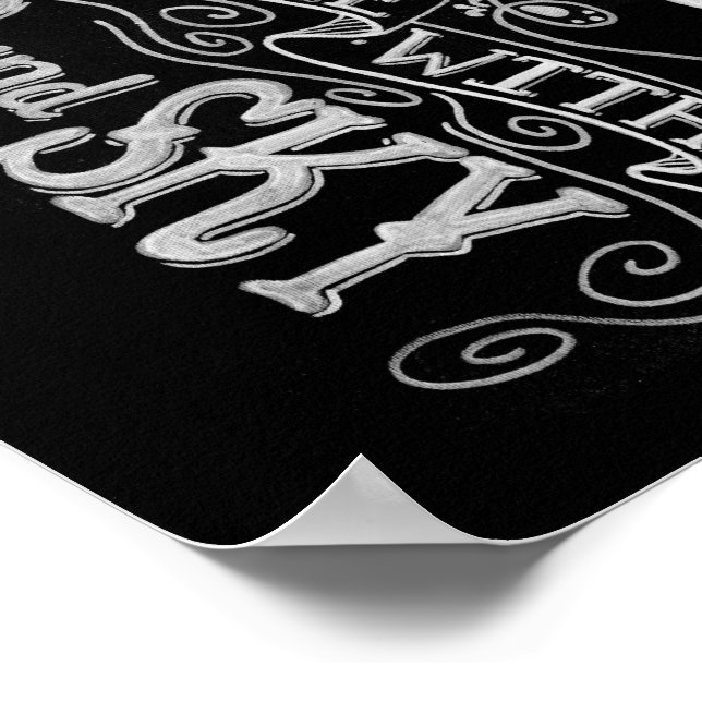 Let It Go Original Artwork Print (Corner)