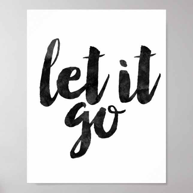 Let It Go Poster (Front)