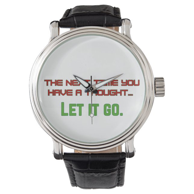 Let it go watch (Front)