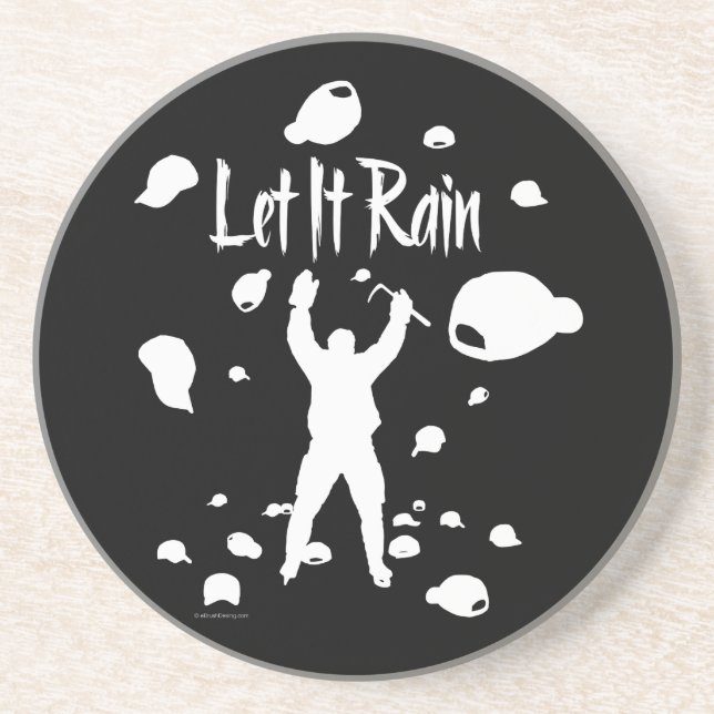 Let It Rain (Hockey) Coaster (Front)