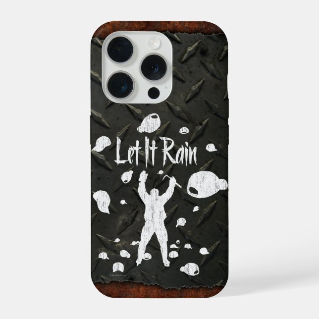 Let It Rain (Hockey) iPhone Case (Back)