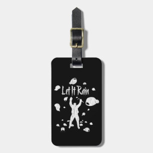 Let It Rain (Hockey) Luggage Tag