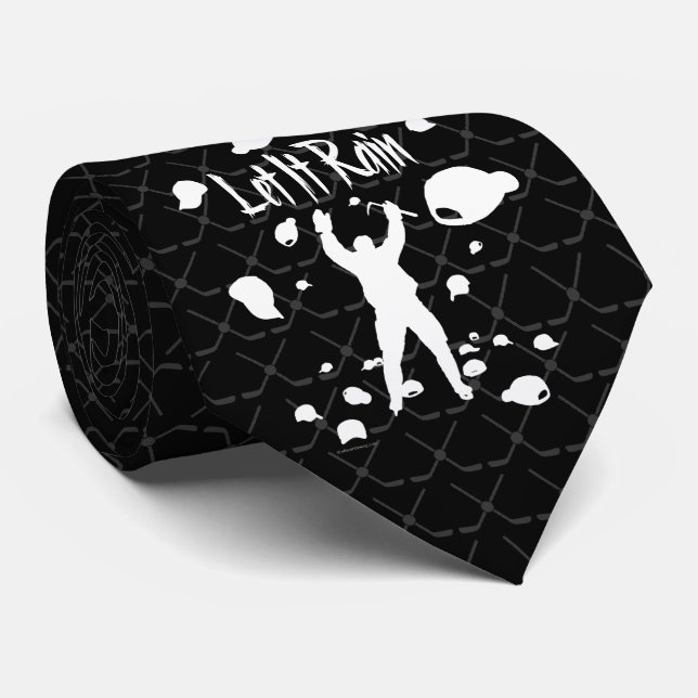 Let It Rain (Hockey) Neck Tie (Rolled)