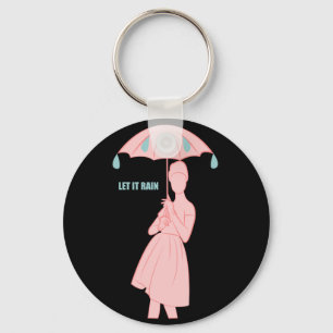 Let it Rain Keychain