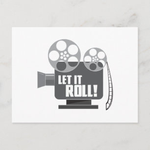 Let It Roll Postcard