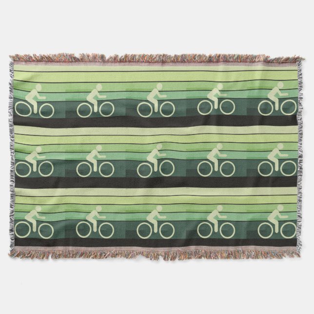 Let It Roll Throw Blanket (Front)