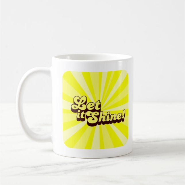 Let It Shine Christian Mug (Left)
