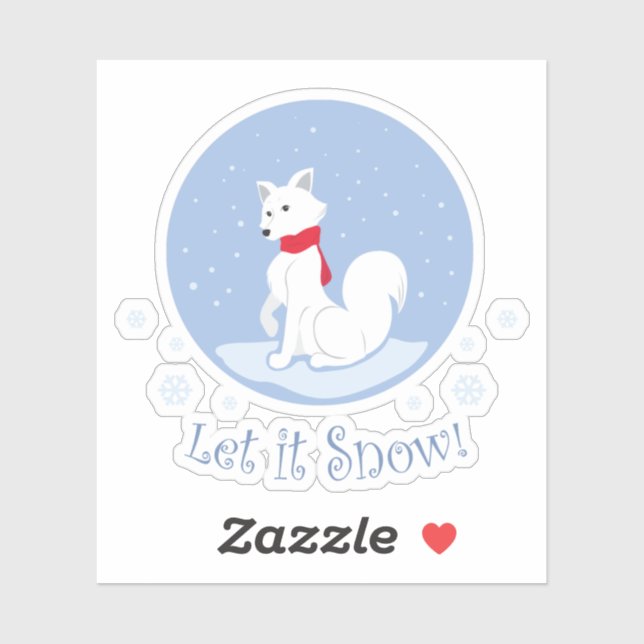 Let It Snow! (Arctic Fox) (Sheet)