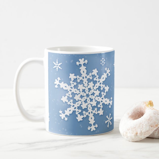 Let It Snow Board Games Mug (With Donut)