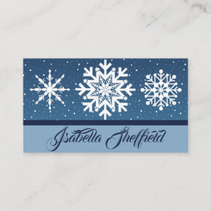Let It Snow Business Card