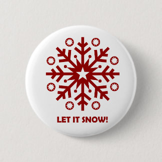 Let it Snow - Button