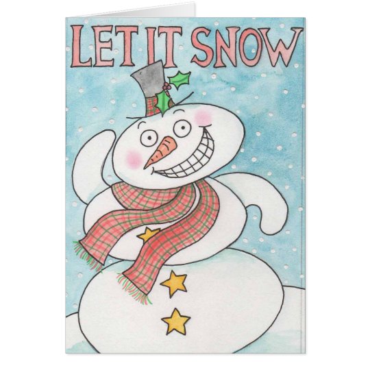 Let It Snow Card