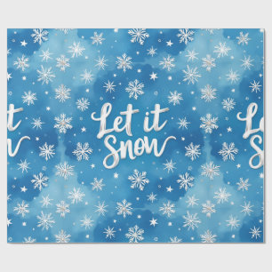  Let It Snow, Christmas, Author Natasha Us   Wrapping Paper