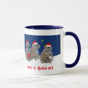 Let it Snow Christmas Mug