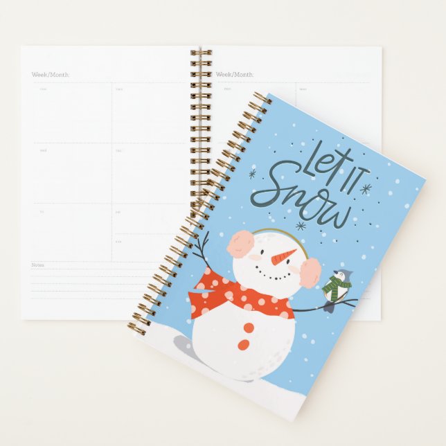Let it Snow Christmas Planner (Display)