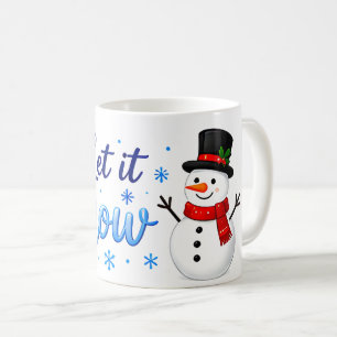 Let It Snow Christmas Winter Coffee Mug